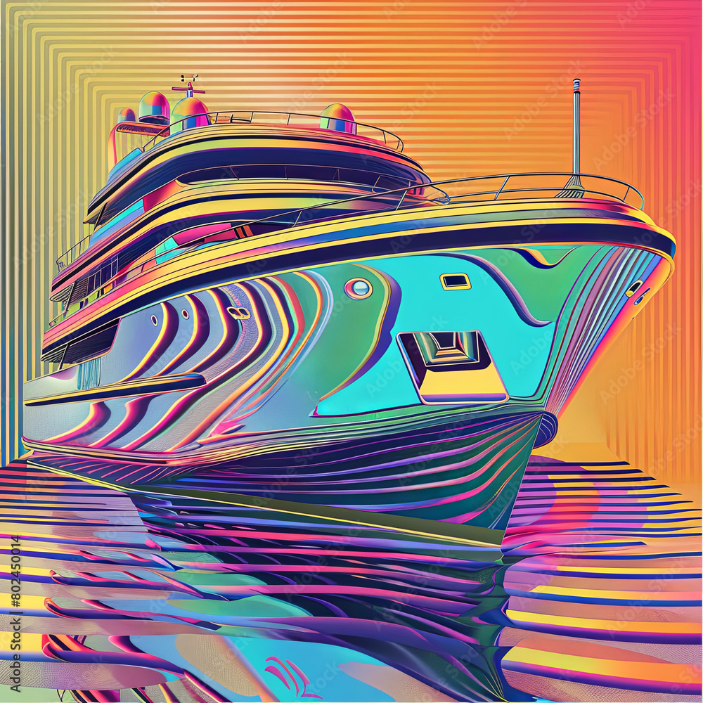 Poster a stunning photorealistic image with vibrant colors and intricate details capturing the eye of the v