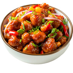 Manchurian, transparent background, isolated image, generative AI