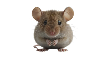 Realistic Mouse on transparent background