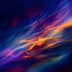 Obraz premium Abstract Image with Luminescent Effect