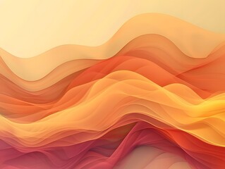 Obraz premium Warm Gradient Abstract Background for a Relaxing Atmosphere