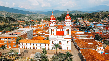 Charala, Santander, Colombia, traditional colombian town