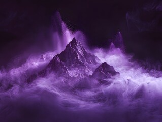 Purple Dust Mountains