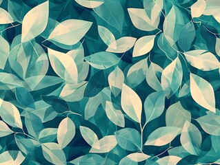 Fototapeta premium Modern Abstract Pattern Nature-Inspired