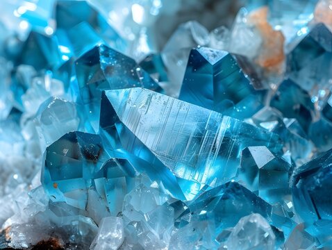 Blue topaz crystal deals