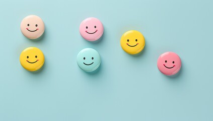 Whimsy in Pixels: Funny Emoji Background Adds Playful Touch to Any Setting