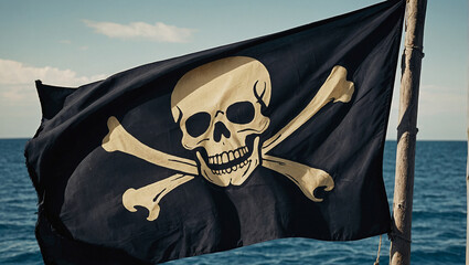 skull and crossbones pirate flag 