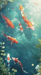 Koi fish
