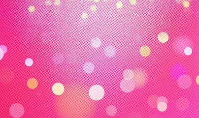 Pink bokeh background banner for Party, greetings, poster, ad, events, and various design works