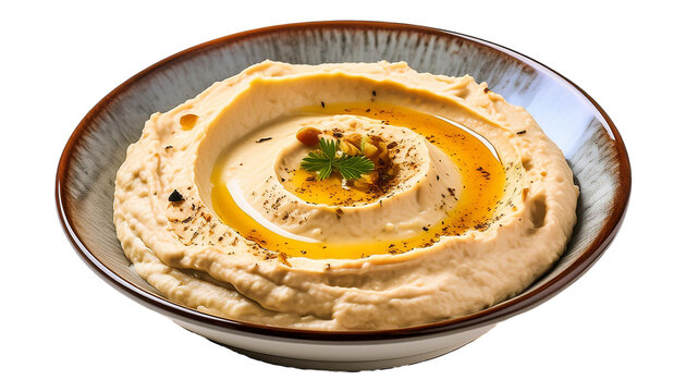 special Hummus Made From Chickpeas, Tahini, Olive Oil