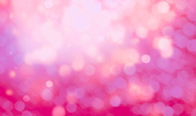 Pink bokeh background banner for Party, greetings, poster, ad, events, and various design works