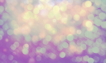 Purple bokeh background banner for Party, greetings, poster, ad, events, and various design works