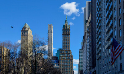 Skyscrapers in New York City 