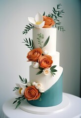 Modern Cake Decoration Idea