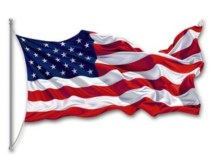 Obraz premium Flag: A Bold and Proud Emblem 