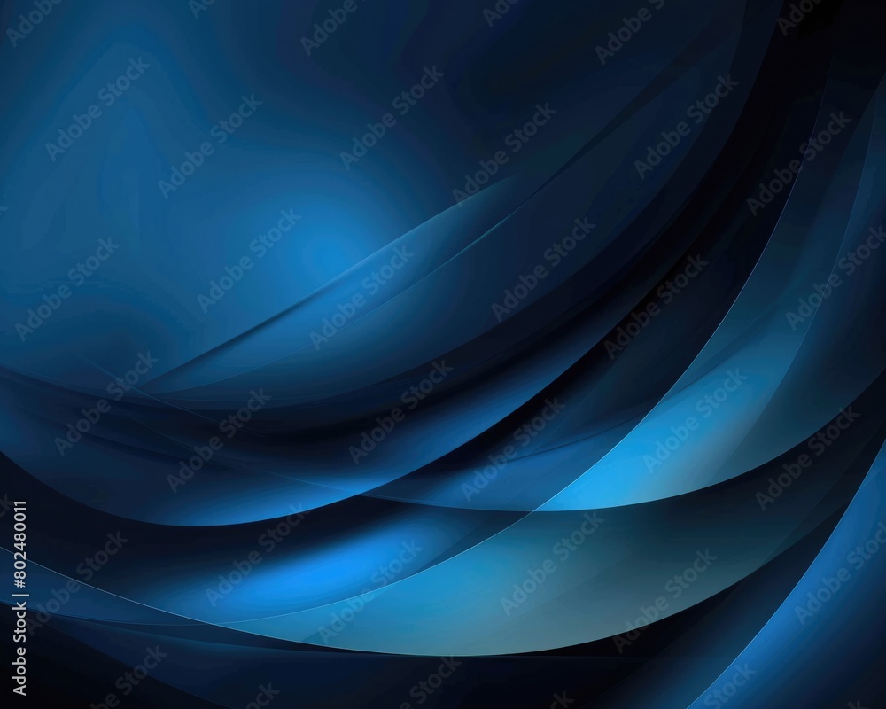 Poster smooth blue gradient background for web and design projects. perfect for a formal and plain paper
