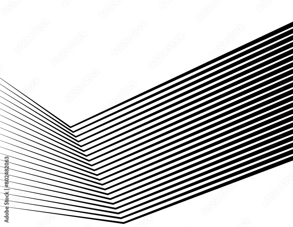 Poster white black color. linear background. design elements. poligonal lines. protective layer for banknot