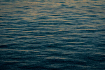 Blue water surface