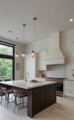 modern kitchen interior