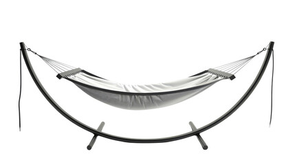 Portable Outdoor Hammock Stand on transparent background