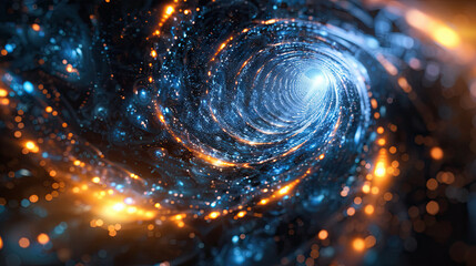 Higgs Field Elegance Wallpaper Design