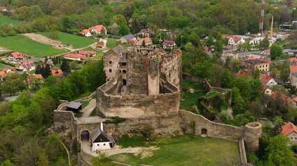 Fototapeta na wymiar Medieval castle in Bolkow, Lower Silesia, Poland.