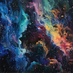 Fototapeta premium Phantasmic Nebulosity A Galaxys Dream