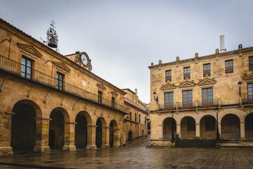 Plaza Mayor de Soria - spanish city from de autonomic region of Castilla y Leon
