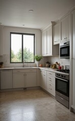 modern kitchen interior