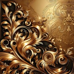 Graphics background with ornament.