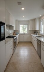 modern kitchen interior
