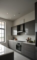 modern kitchen interior