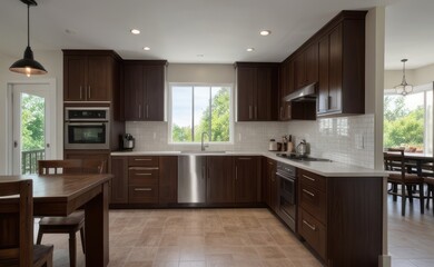 modern kitchen interior