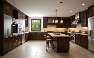 modern kitchen interior