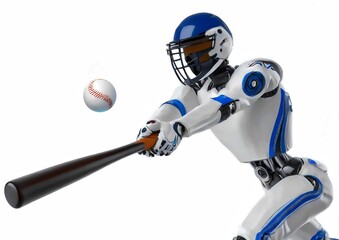 スポーツの概念で人工知能を搭載した野球選手	