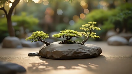 Bonsai Tree Zen Garden