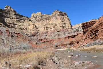 Fototapeta premium River in the canyon