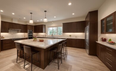 modern kitchen interior