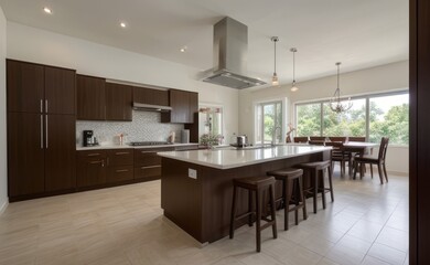 modern kitchen interior