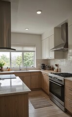 modern kitchen interior