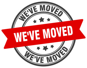 we've moved stamp. we've moved label on transparent background. round sign