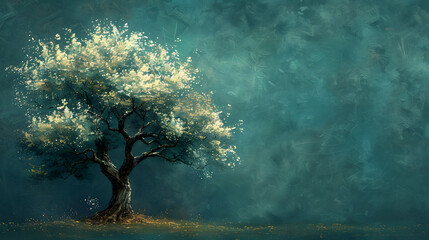 Celebrate Nature: Whimsical Tree Illustration