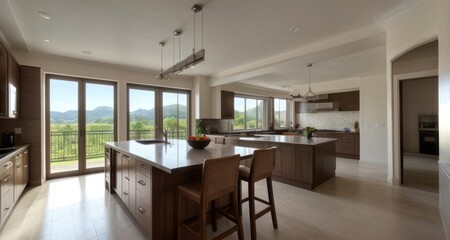 modern kitchen interior