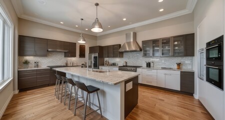 modern kitchen interior