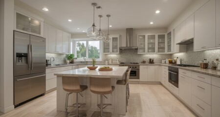 modern kitchen interior