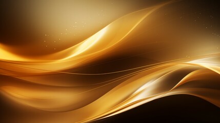 3D abstract wallpaper. Three-dimensional dark golden and black background. golden wallpaper. Black and gold background