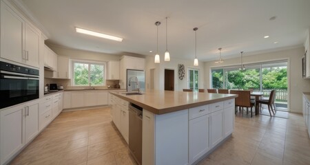 modern kitchen interior