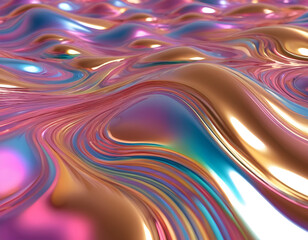 Dynamic Abstract Liquid Background with Colorful Rays - abstract background, background, abstract background with lines