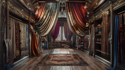 Elegance Unveiled: High-End Fabric Emporium