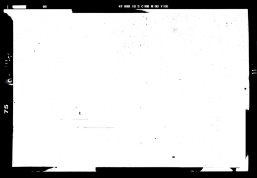 Vintage slide film frame of an old camera with dusts and scratches on transparent background